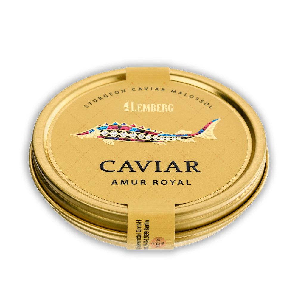 Sturgeon Caviar AMUR ROYAL Lemberg