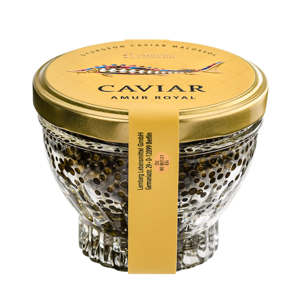 Sturgeon Caviar AMUR ROYAL, 150g